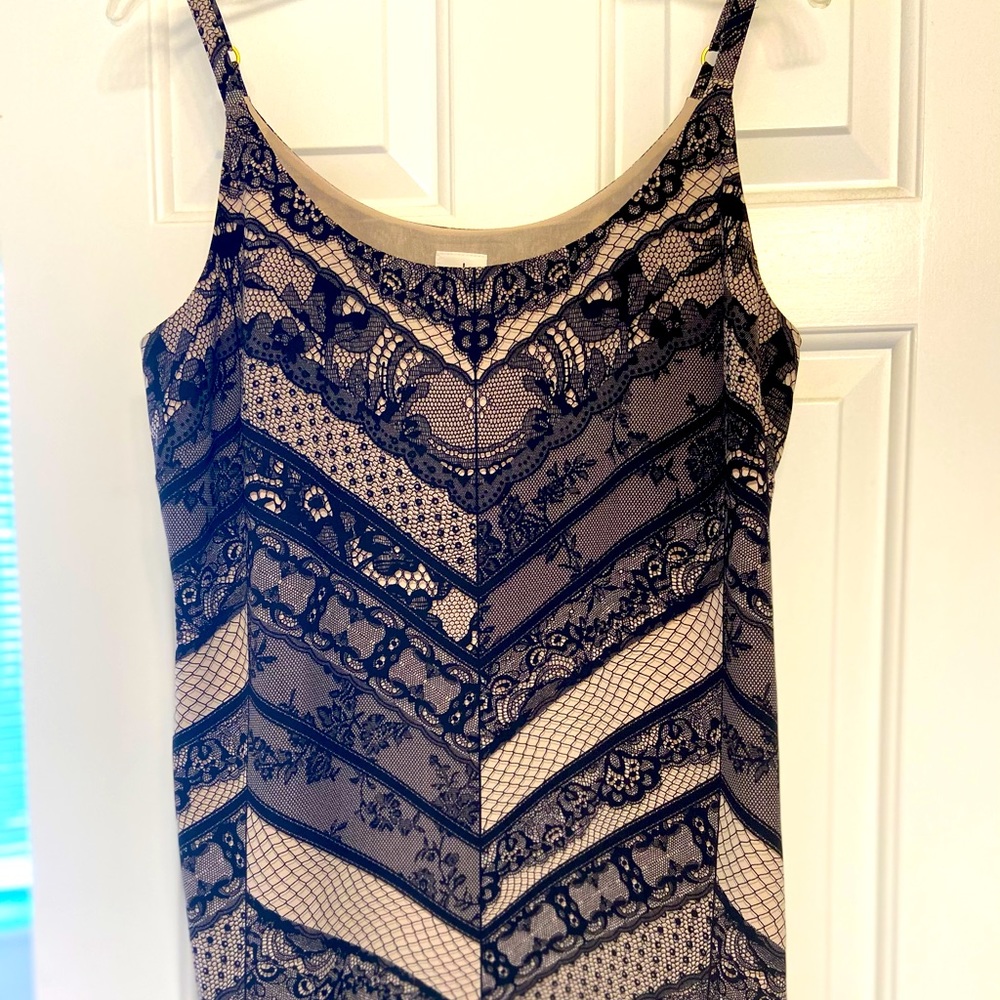 CABI long tank blouse